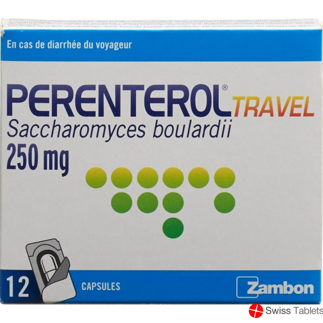 Perenterol Travel Kapseln 250mg Blister 12 Stück buy online