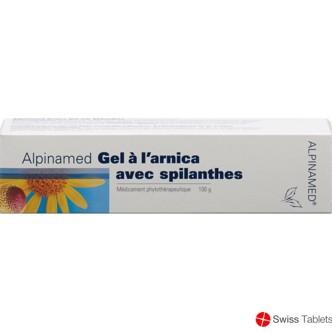 Alpinamed Arnica Gel M Spilanthes Tube 100g buy online