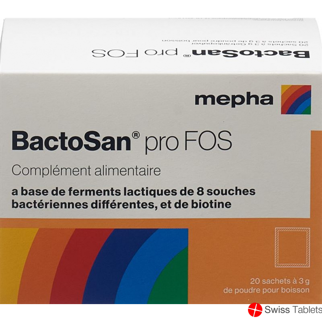 BactoSan Pro FOS sachets 20x 3g buy online