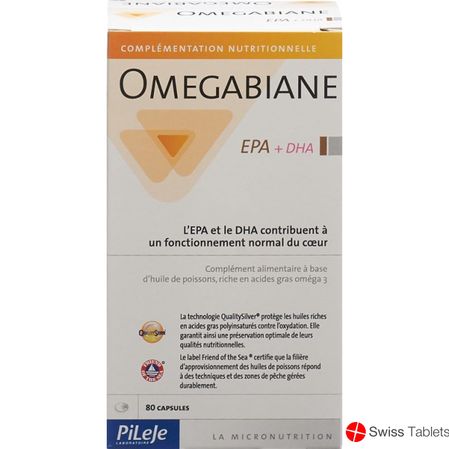 Omegabiane EPA + DHA Capsules 80 Caps buy online