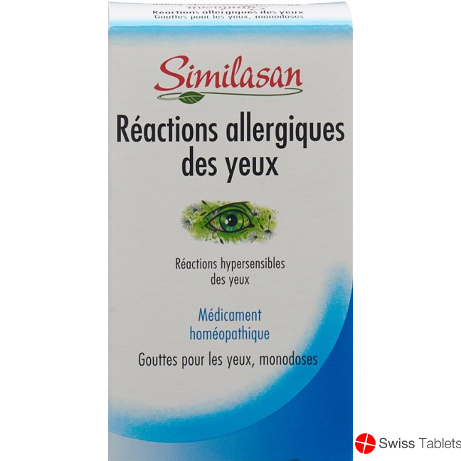 Similasan Allergisch Reagier Augen 20x 0.4ml buy online