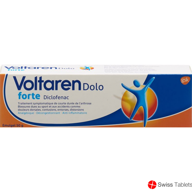 Voltaren Dolo Forte Emulgel Tube 50g buy online