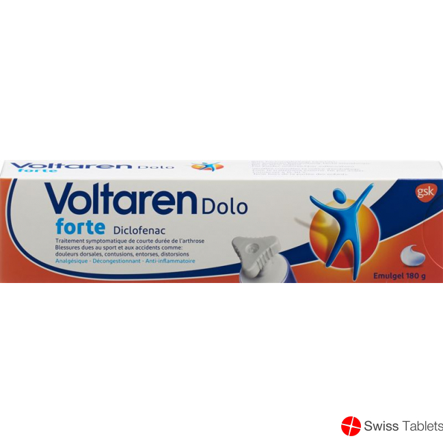 Voltaren Dolo Forte Emulgel Easy Click Cap 180g buy online