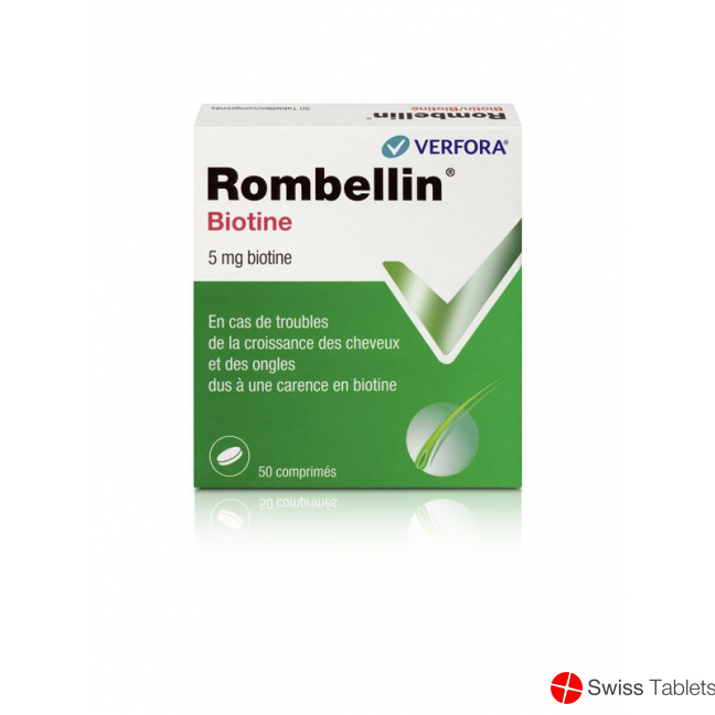 Rombellin Tabletten 5mg Biotin 50 Stück buy online