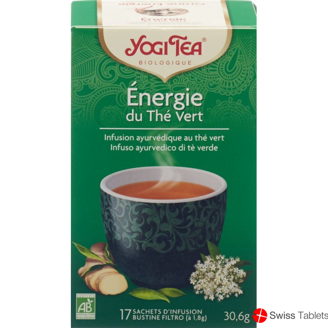 Yogi Green Tea Grüne Energie 17 Stück buy online