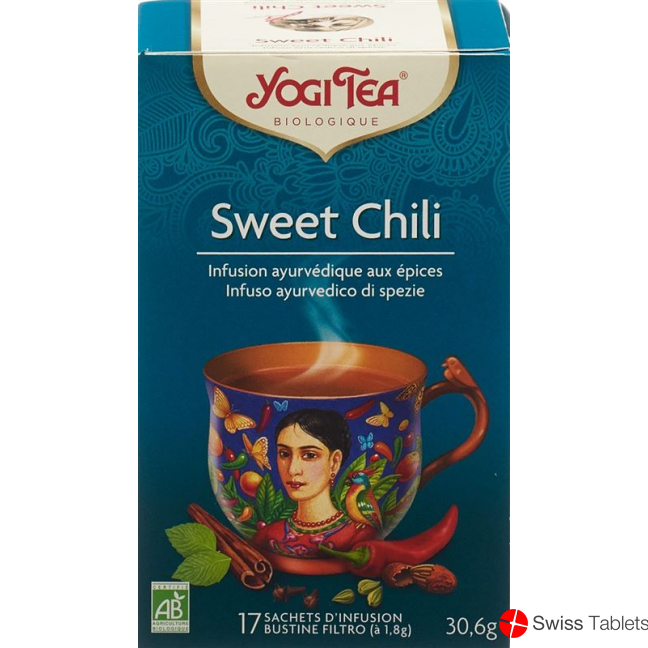 Yogi Tee Sweet Chili Beutel 17 Stück buy online