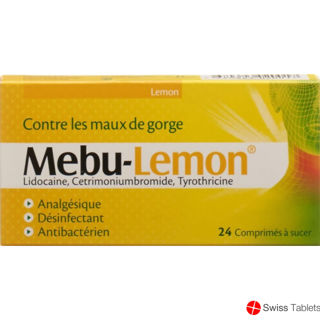 Mebu-lemon Lutschtabletten 24 Stück buy online