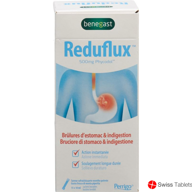 Benegast Reduflux flüssig 15 Stick 10ml buy online