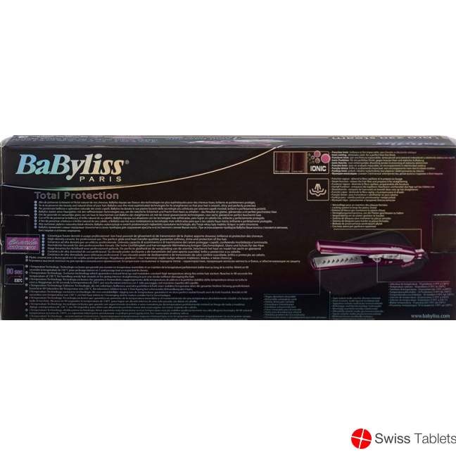 Babyliss hair straighteners Ipro 230 ionic steam