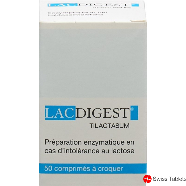 Lacdigest chewable tablets 50 pieces