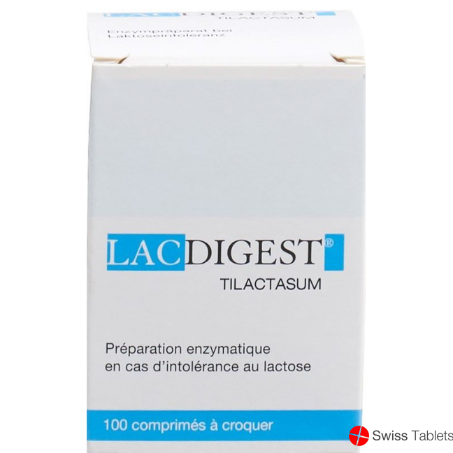 Lacdigest Kautabletten DS 100 pieces tablets
