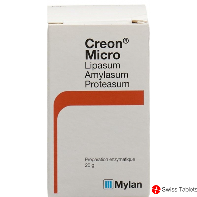 Creon micro micropellets Glasfl 20 g
