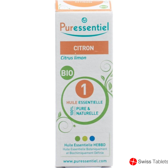 Puressentiel 10 ml lemon essential oil organic