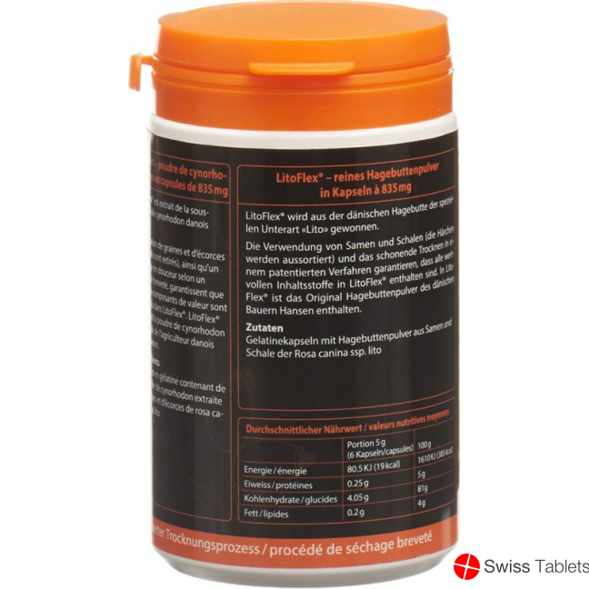 LitoFlex original Danish Hagen Butt powder Kaps 150 pcs