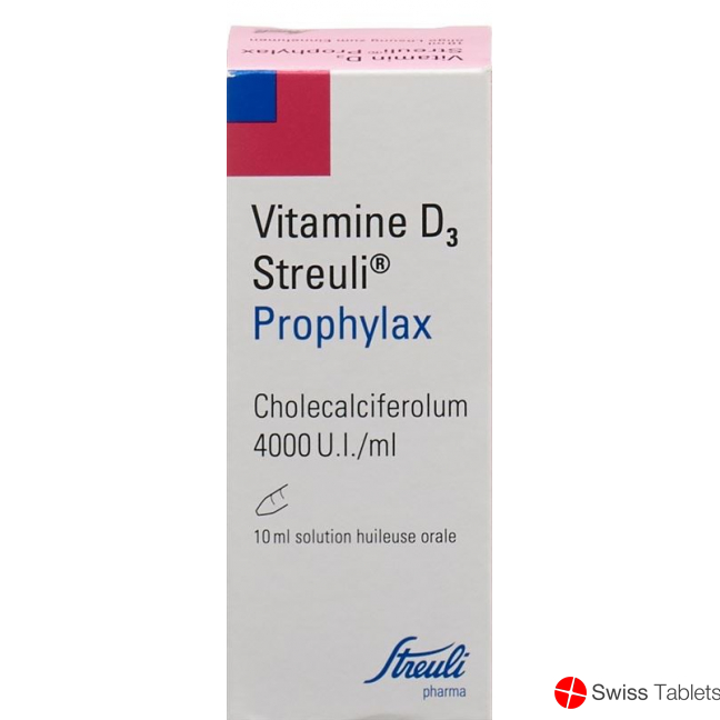 Vitamin D3 Streuli 4000 IU / ml oral solution 10 ml Prophylax