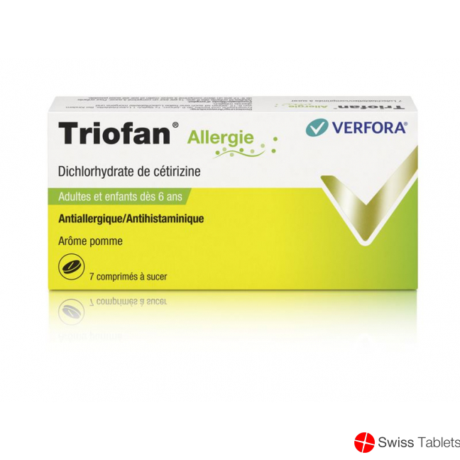 Triofan allergy Lutschtabl 7 pcs