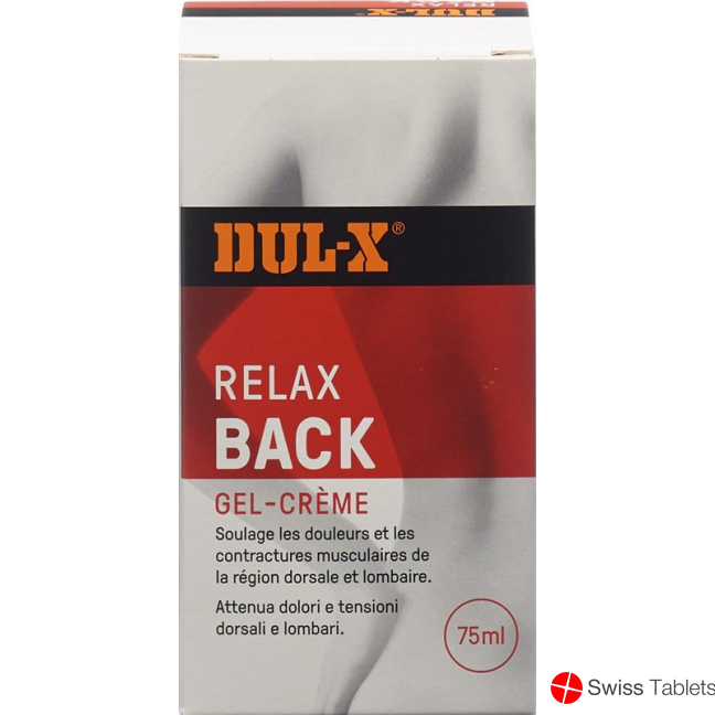 DUL-X Back Relax Gel cream 75 ml