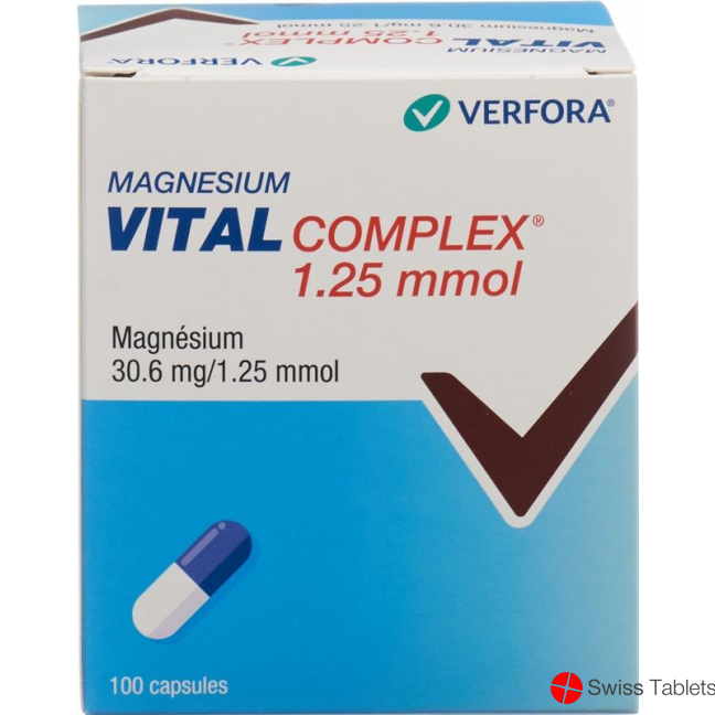 Magnesium Vital Complex Kaps 25.1 mmol 100 pcs