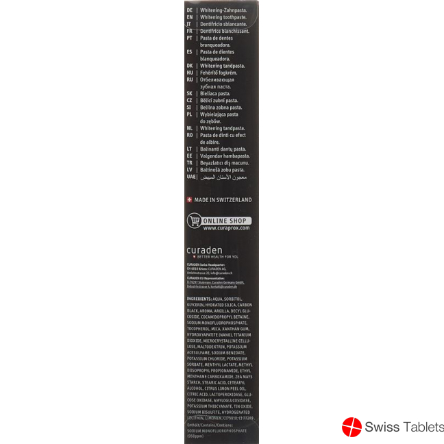 Curaprox 90 ml toothpaste