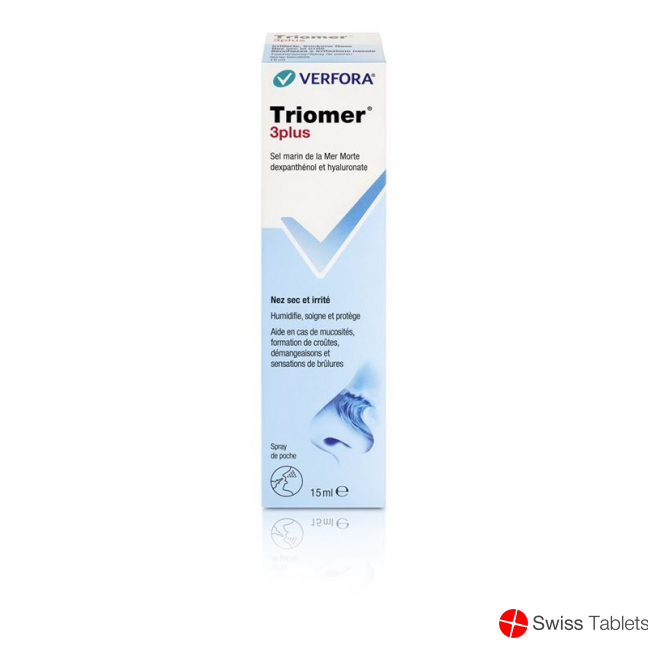 Triomer 3plus nasal spray 15 ml