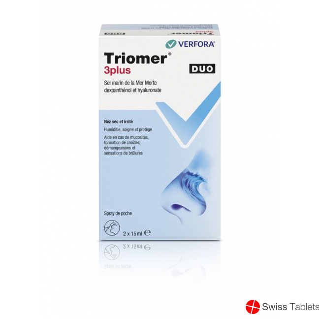 Triomer 3 Plus By Nasmer Nasenspray Duo 2x 15ml buy online