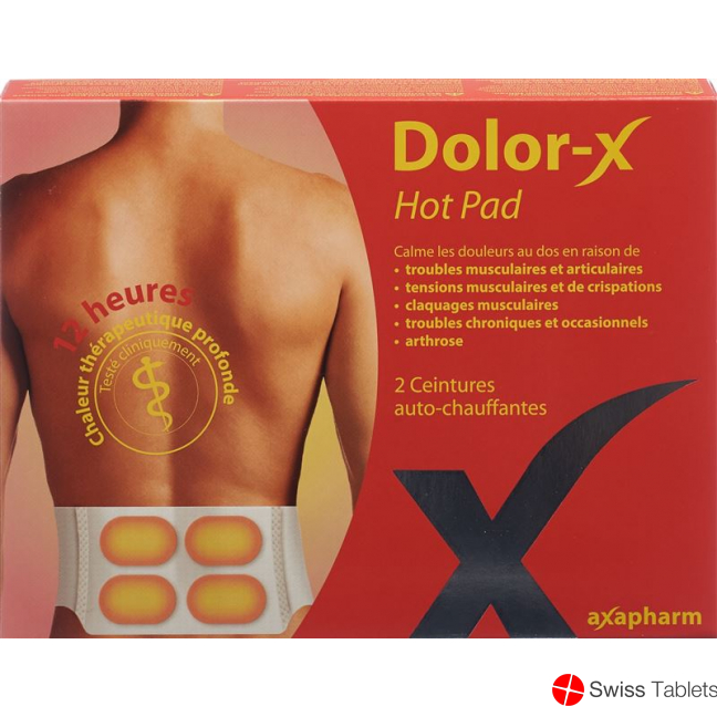 Dolor-X Hot Pad heat envelopes 2 pcs