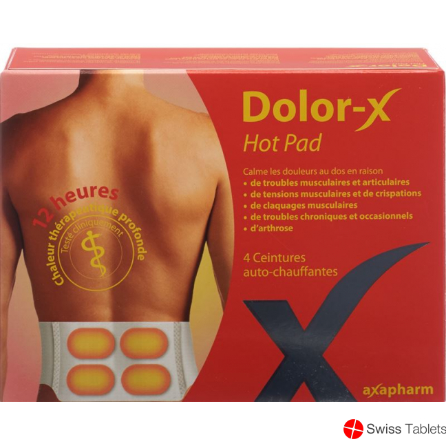 Dolor-X Hot Pad heat envelopes 4 pcs