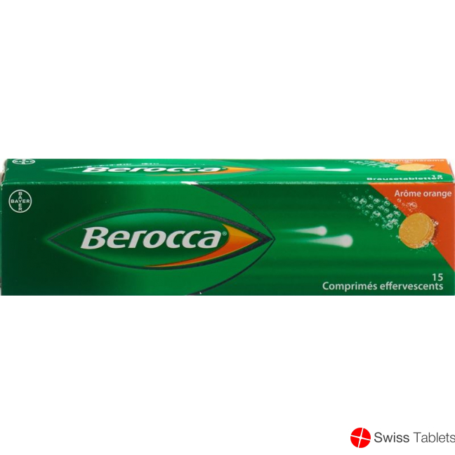 Berocca Brausetabl orange flavor 15 pcs