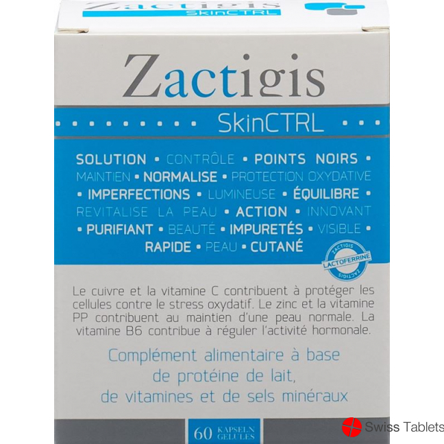 Zactigis SkinCTRL Kapseln 60 Stück buy online