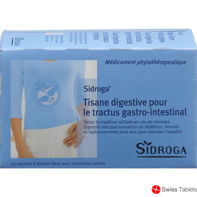 Sidroga gastrointestinal Verdauungstee 20 Btl 1.5 g