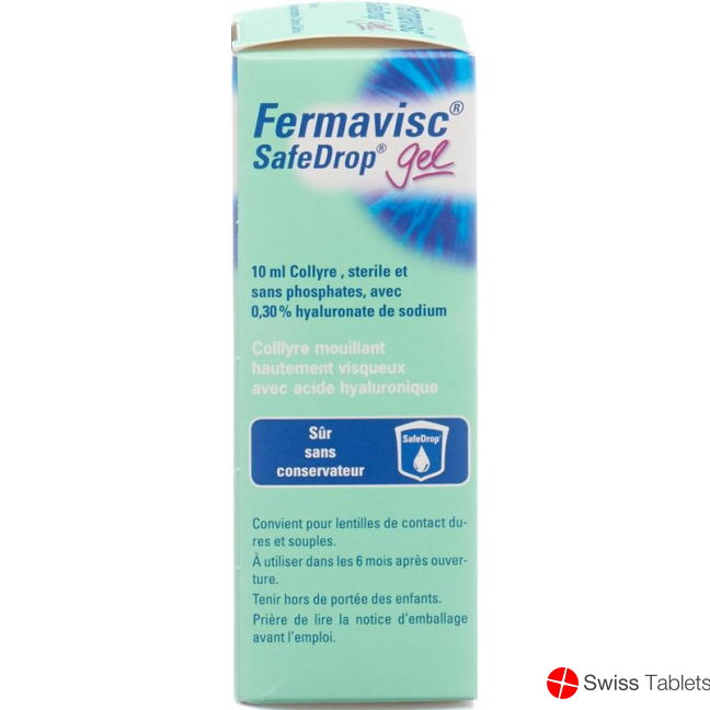Fermavisc Safedrop Augengel 0.3% Tropfflasche 10ml buy online