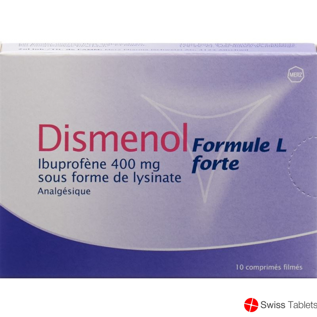Dismenol Formel L Forte Filmtabletten 400mg 10 Stück buy online