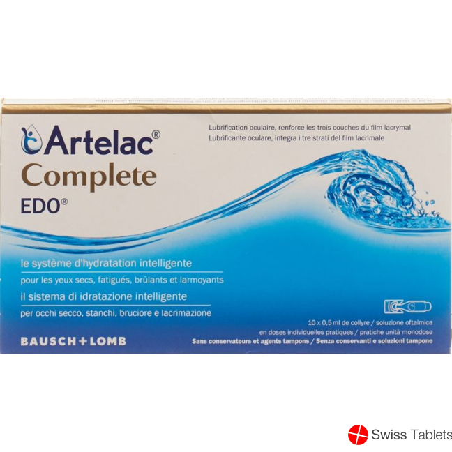 Artelac Complete EDO Augentropfen 10x 0.5ml buy online