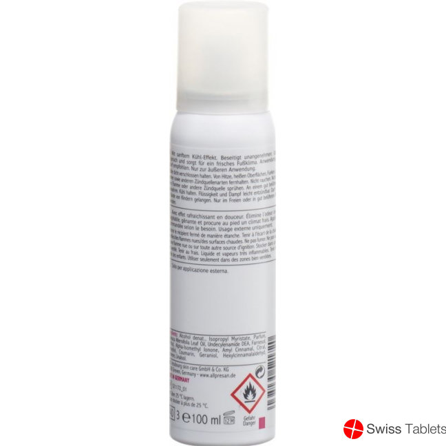 Allpresan Fuss Spezial 5 Deo Schwitzende Füsse 100ml buy online