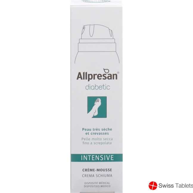 Allpresan Diabetic Schaumcr Inten 10% Urea 125ml buy online