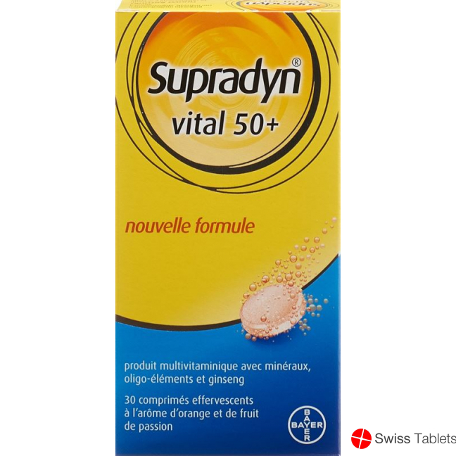 Supradyn Vital 50+ Brausetabletten (neu) 30 Stück buy online
