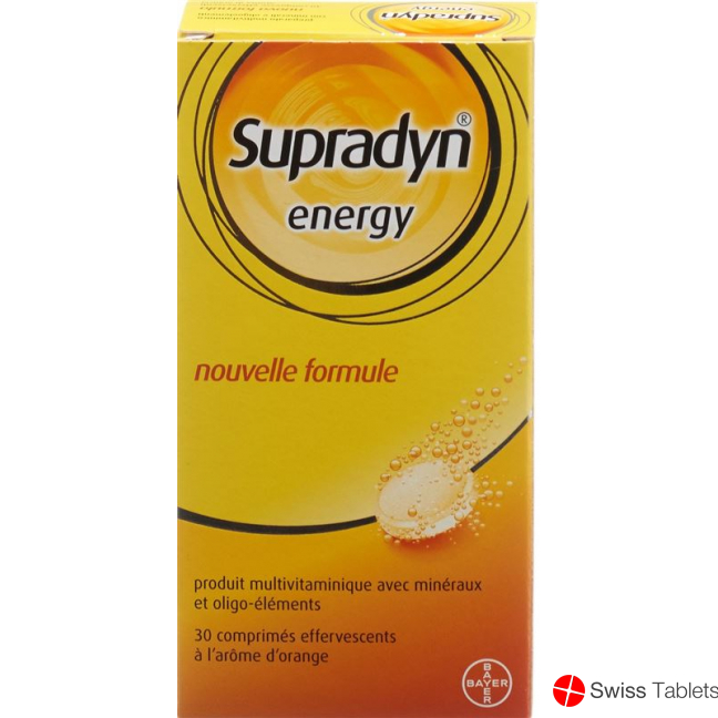 Supradyn Pro Energy-Complex Effervescent tablets 30 pieces buy online