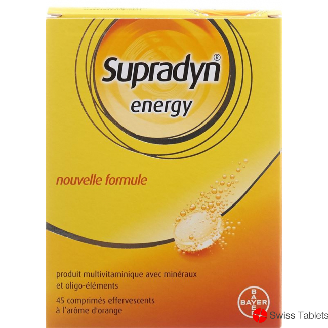Supradyn Pro Energy-Complex Effervescent tablets 45 pieces buy online