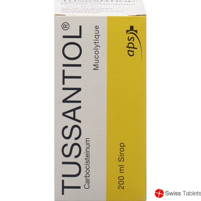 Tussantiol Sirup 750mg/15ml (neu) Flasche 200ml buy online