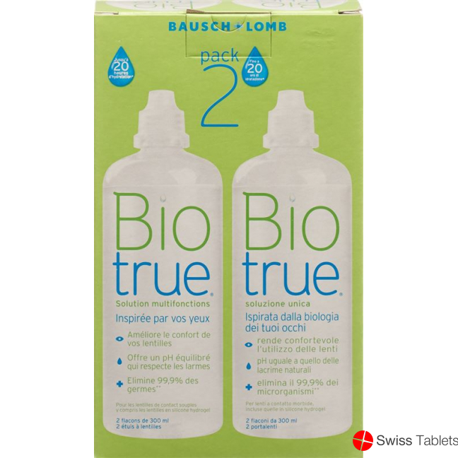 Bausch & Lomb Biotrue All-in-one Lösung 2x 300ml buy online