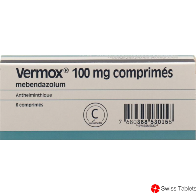 Vermox 100mg 6 Tabletten buy online