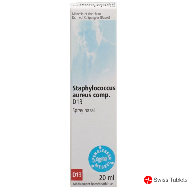Spenglersan Staphyloc Aureus D 13 Nasenspr 20ml buy online