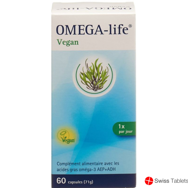 Omega Life Vegan Box 60 capsules buy online