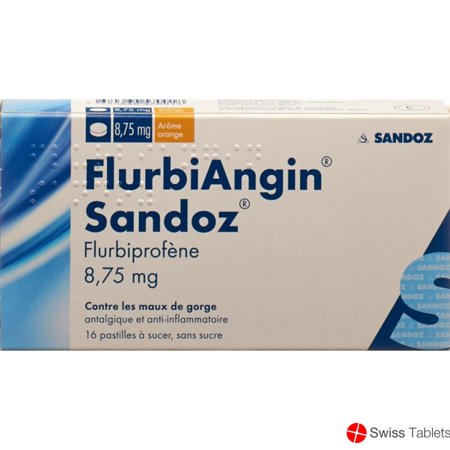 Flurbiangin Sandoz Lutschtabletten 8.75mg 16 Stück buy online