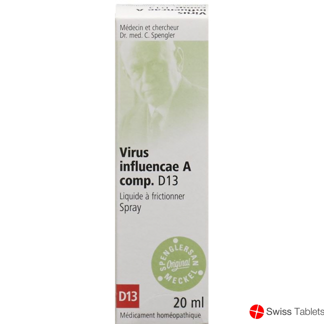 Spenglersan Virus Influenc A Comp D 13 Spray 20ml buy online