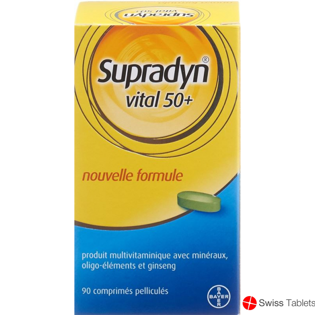 Supradyn Vital 50+ Filmtabletten (neu) 90 Stück buy online