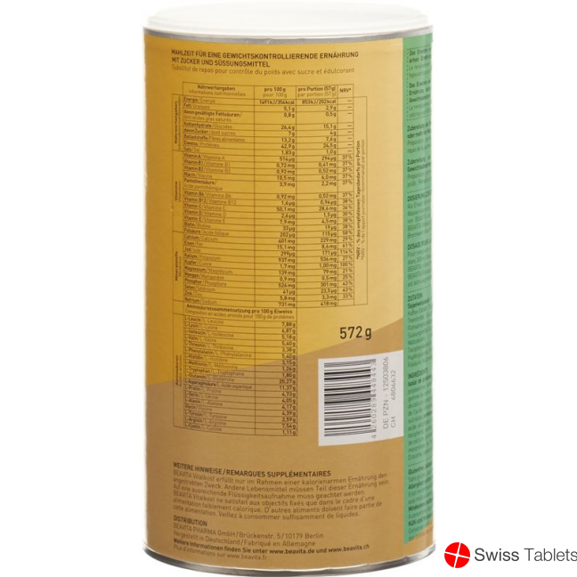 BEAVITA Vitalkost Plus Caffè Latte Dose 572g buy online