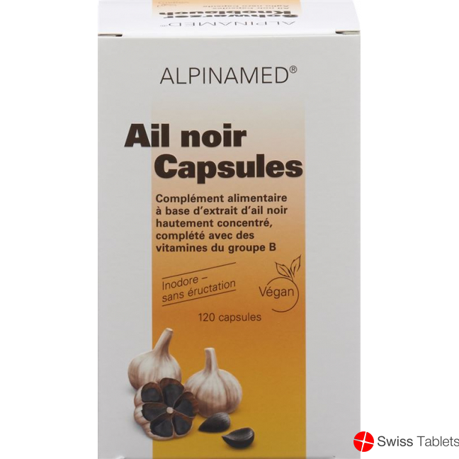 Alpinamed Black Garlic Capsules 120 pieces buy online