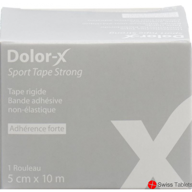 Dolor-x Sport Tape Strong 5cmx10m White buy online