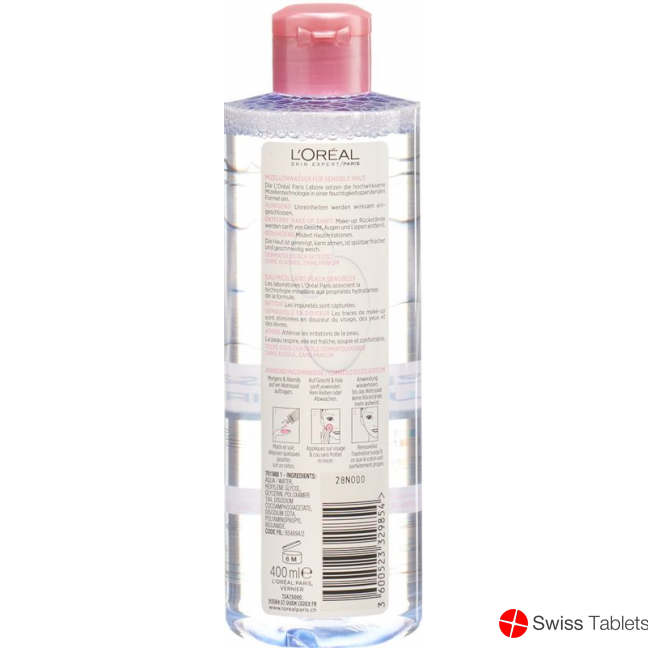 L'Oréal Dermo Expertise Micellar Water Soft 400ml buy online